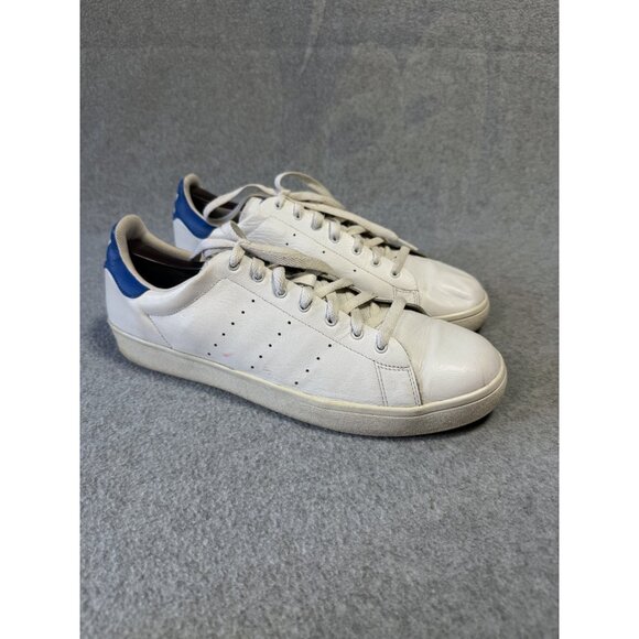 adidas Originals Stan Smith White Blue mens 12 US (11.5 UK)  c75192 2014 - Picture 8 of 9